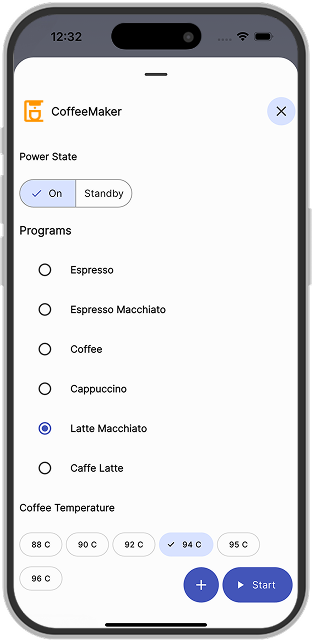 Phone UI